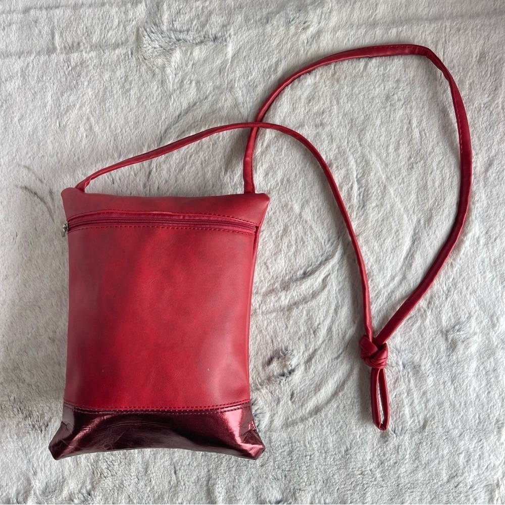 Sorbetto Accesori Elegant Red Crossbody Bag - Picture 7 of 12